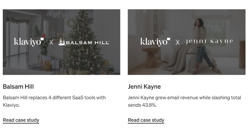 Klaviyo and Constant Contact : Klaviyo user reviews and testimonials 