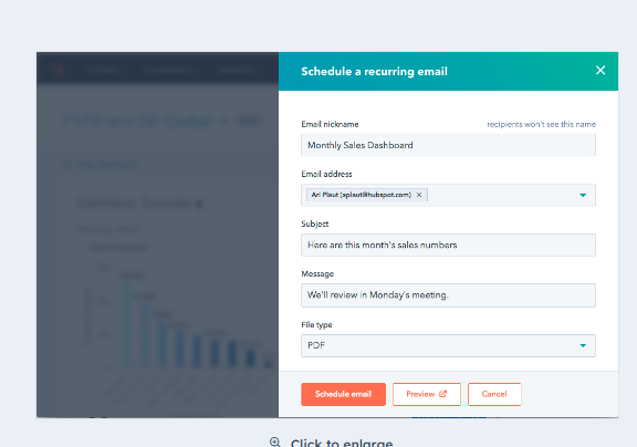 Mailchimp vs Hubspot : Hubspot automation features