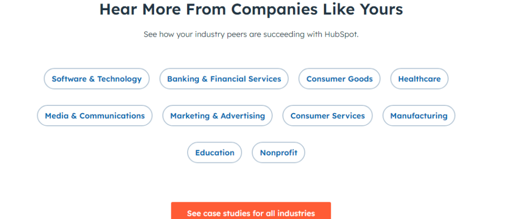 Mailchimp vs Hubspot Hubspot case studies and success stories